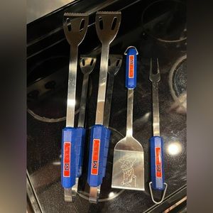 Ole Miss Colonel Reb 4 Piece Grillin’ Set
